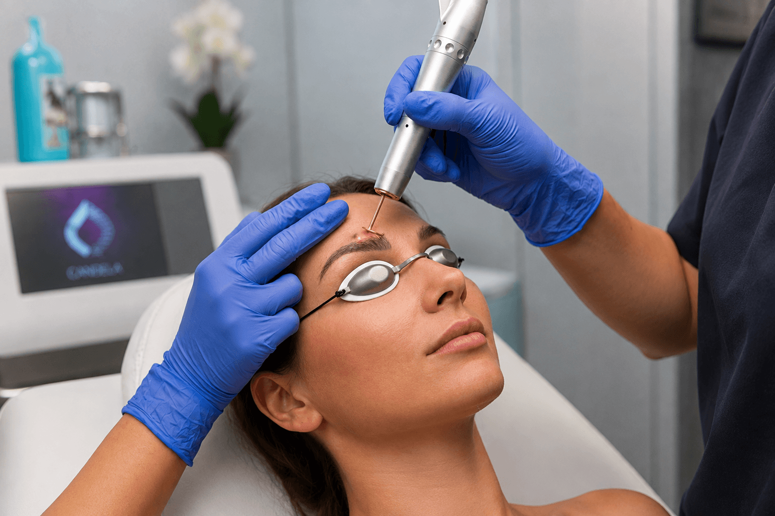 Laser tattoo removal treatment at X-TAT Boca Raton