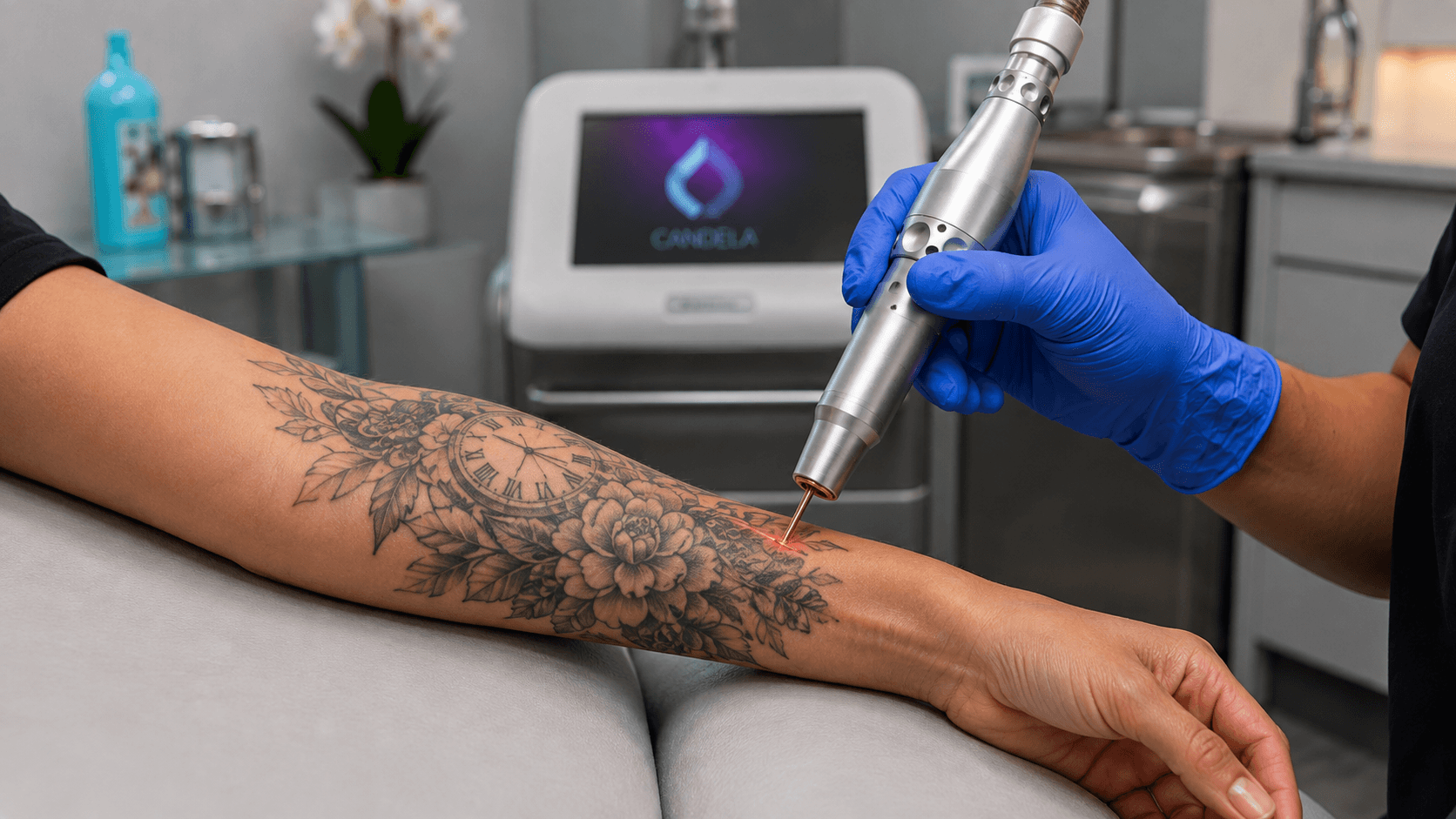 Microblading removal treatment at X-TAT